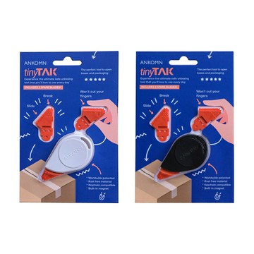 【史代新文具】Ankomn 安全塑膠拆箱刀/拆箱神器 (含兩組備用刀片)