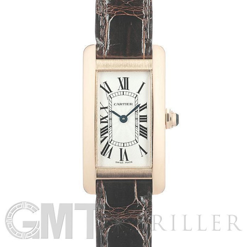 カルティエ タンク アメリカン SM ピンクゴールド W2607456 CARTIER 中古レディース 腕時計 送料無料 | LINEブランドカタログ