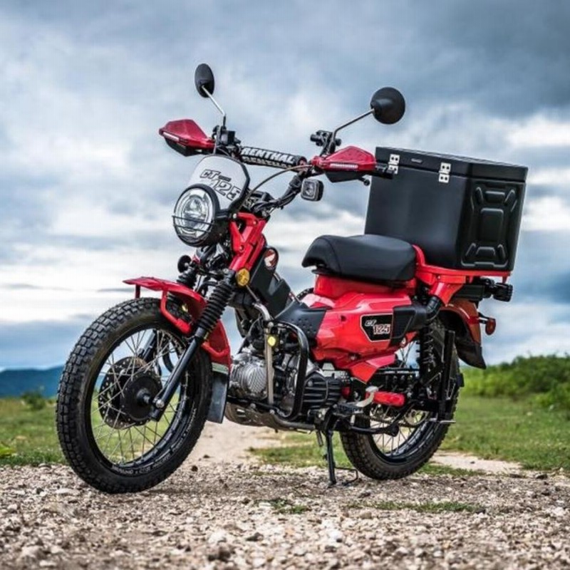 LEDライト付きエンジンガード CT125 SPECIAL PARTS TAKEGAWA