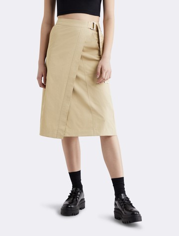 Calvin Klein Premium 特別限定工裝風 A 字裙裝