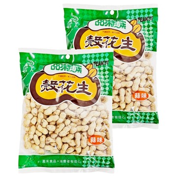品味食族 大蒜味花生 顆粒肥美 手工精製 無防腐劑  400g  2包
