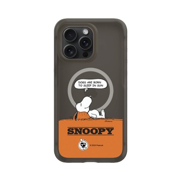 iPhone 15 Pro Max AirX 本質黑 - 史努比 Snoopy 75th Anniversary - 75週年-休息一下