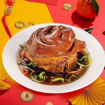 呷七碗 紅燒蹄膀 (800g)x原箱16入(年菜預購)