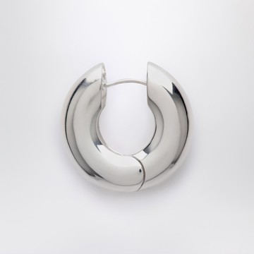 Varsity silver ear cuff