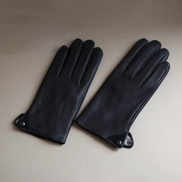 真皮手套鹿皮手套-冬季加絨加厚保暖防風男配件2色74im21【獨家進口】【米蘭精品】