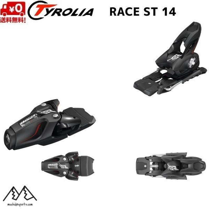 チロリア ビンディング TYROLIA RACE ST 14 BLACK/RED 114402 | LINE