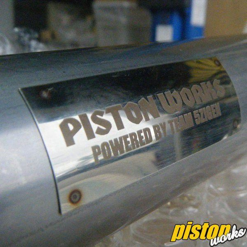 ジムニーマフラー JB23用「PISTONWORKSフロントパイプ」60φ | LINE 