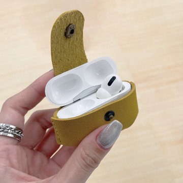 真皮AirPods保護套