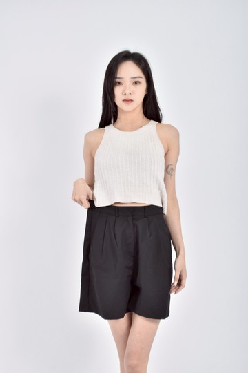 加購優惠(S) the madre高腰黑色短褲