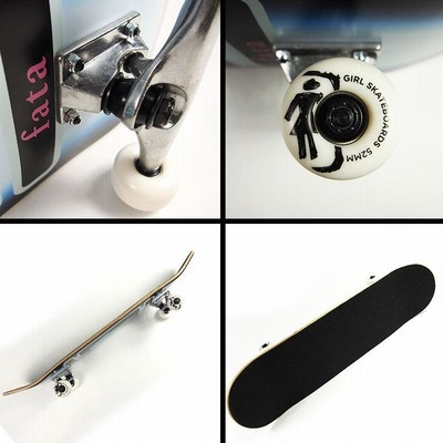 スケートボードMIKE CARROLL コンプリート　8インチ Snot Wheel Co. Wide Boys 58mm Wheels