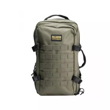 PALLADIUM 厚磅 帆布 多功能 後背包 電腦包 書包 軍綠色 BG222309 休閒 穿搭