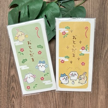 | 現貨|日本製 日式紅包袋 年玉袋 日本祝儀袋 和紙紅包袋 吉伊卡哇 大耳狗 KITTY 米飛兔 伊予和紙