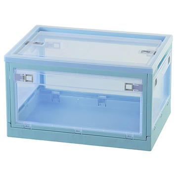 KEYWAY 聯府 經典五開式摺疊收納箱 YR50-2  50L  藍色  1個