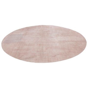 Modern-twist 橢圓餐墊 粉紅色 食品級環保矽膠  1個  40.6 x 35.5cm