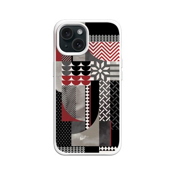 iPhone 15 SolidX 白 - 花生騷 WasangShow - 2021海人圖騰