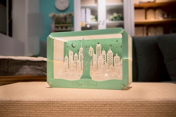 【紙托邦DIY】美國北部紙雕盒 | 紐約 芝加哥 華府 費城 克里夫蘭