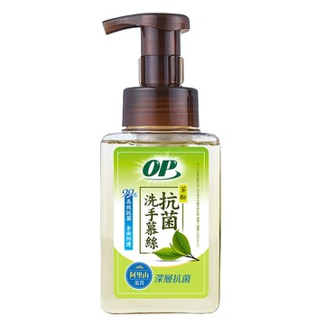 OP天然茶酚洗手慕絲-深層抗菌370ml