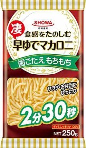 昭和 早ゆでマカロニ 250g×6個