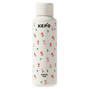 KEPO KC006 BoomBoom杯 無螺紋彈蓋保溫杯 316不銹鋼內膽  小碎花  1個  600ml