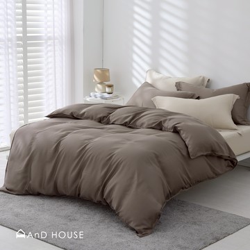AnD House 天絲60支-雙色配-熱賣色系／單人／床包被套組｜安庭家居 素色 混搭