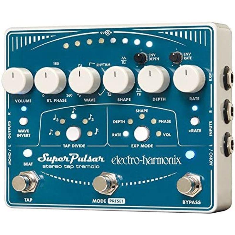 electro-harmonix エレクトロハーモニクス エフェクター ステレオタップトレモロ Super Pulsar 国内正規品