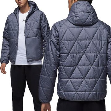 Nike J Tf Sprt Stmt Mdwt Jkt 男款 灰色 保暖 防潑水 連帽 外套 FZ3163-075