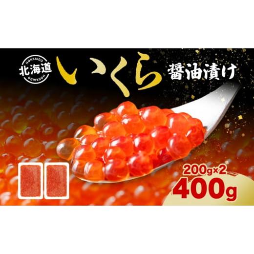 ふるさと納税 北海道 洞爺湖町 北海道産 いくら醤油漬け 200g 2パック 計400g 北海道 イクラ醤油漬け 小分け いくら 国産 イクラ 海鮮 魚介 魚卵 海産物 醤油…