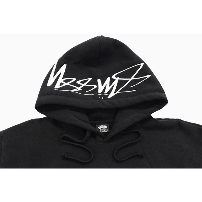 STUSSY ステューシー BACK APPLIQUE HOODIE パーカー フード フーディ トップス ジップパーカー よくっ 118472  [並行輸入