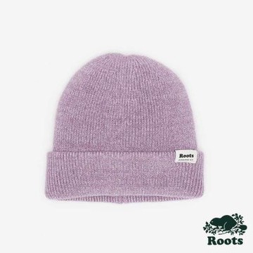 Roots 配件- COZY KNIT 毛帽-紫色