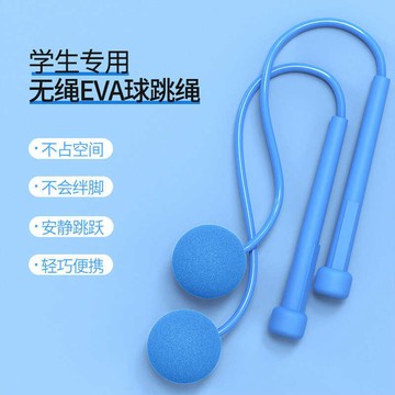 🚀桃園發出🚀 跳繩專用幼兒園初學一年級小學生入門雙搖練習器無繩款訓練器