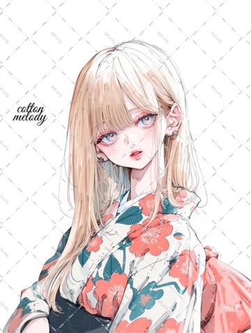 原創貼紙 no.8305 人物貼紙 原創貼紙 人物貼紙 女孩貼紙 原創人物貼紙