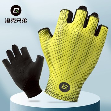 ROCKBROS洛克兄弟旗艦店 手套 騎行手套 自行車手套 防滑短指手套 運動手套 山地車手套 公路車手套
