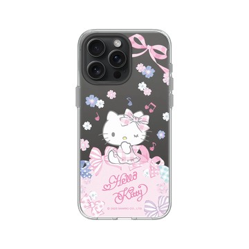 iPhone 15 Pro Max Clear 透明 - 三麗鷗-Hello Kitty - 夢幻蝴蝶結