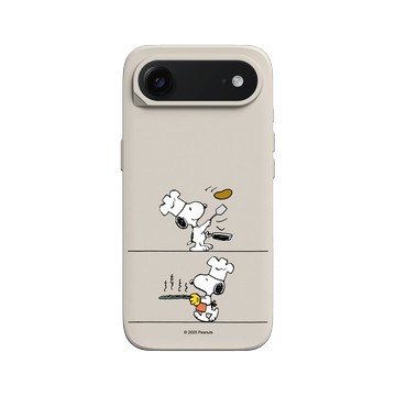 iPhone Air SolidX 貝殼灰 - 史努比 Snoopy - 小小廚師