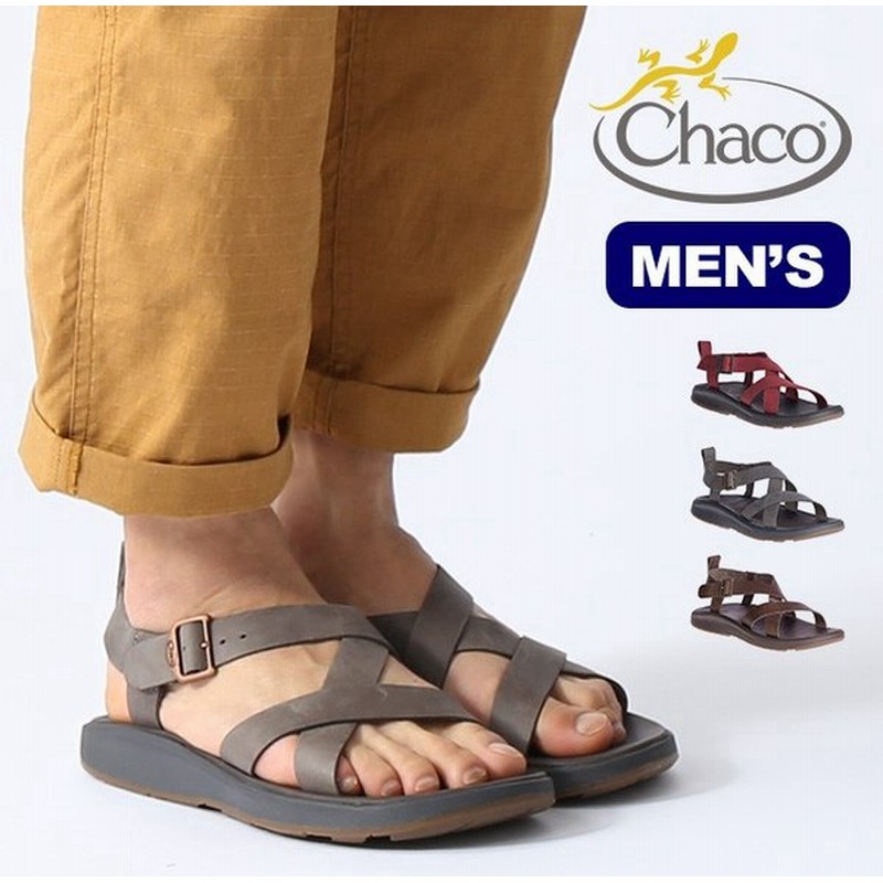 チャコ ウェイヘラー Chaco Wayfarer メンズ サンダル スポーツサンダル レザー 靴 通販 Lineポイント最大0 5 Get Lineショッピング