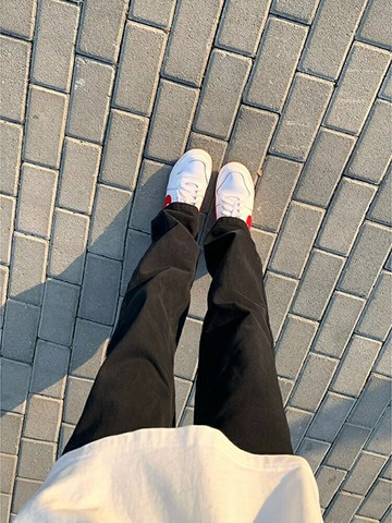 cleanfit牛仔褲男生穿搭美式高街顯瘦工裝褲子窄版vibe修身直筒褲