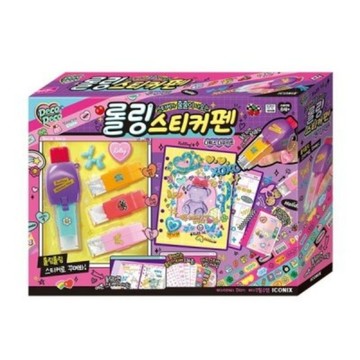 可超取🇰🇷韓國境內版 閃亮亮 滾輪 貼紙筆 貼紙 立可帶 美勞 手帳本 筆記本 日記本