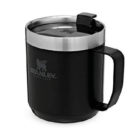 STANLEY Classic Legendary Vacuum Insulated Tumbler-Stainless Steel Camp Mug, Matte Black