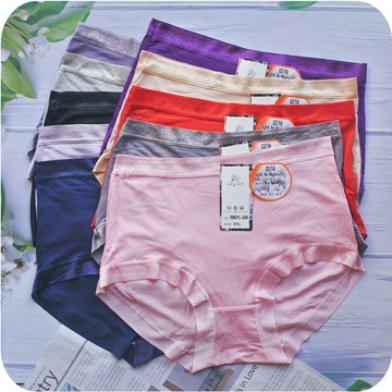 M L XL XXL 素面柔軟內褲 中腰 輕盈透氣 柔順 親膚 女內褲 三角褲 嫘縈 石墨烯內褲 18011 18012