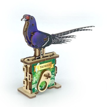 Fuumas｜立體可動木質拼圖－帝雉