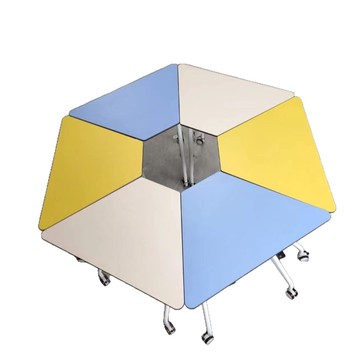 25學生課桌抗倍特材質臺面會議桌培訓桌 HPL桌面校具臺面耐用結實[DD120109]