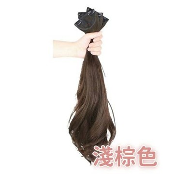 MoonDy 假髮 仿真髮 隱形髮片 長直髮 接髮片 假髮片 增髮量 231 自然黑三片裝