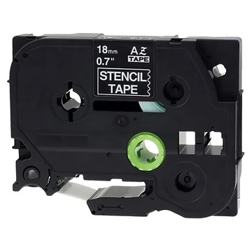 Brother 台灣公司貨 電印帶 STe-141 18mm  3m  透明色