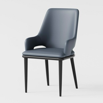 【含稅/免運】 家用意式餐桌椅輕奢餐椅酒店靠背椅現代靠背椅子