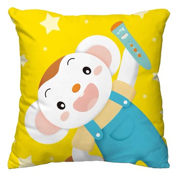 超人氣小行星抱枕｜樂樂款(黃)