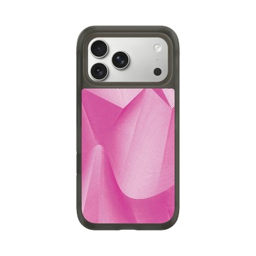 iPhone 17 Pro Max AirX 本質黑 - Arnaud Pfeffer - 粉紅波紋