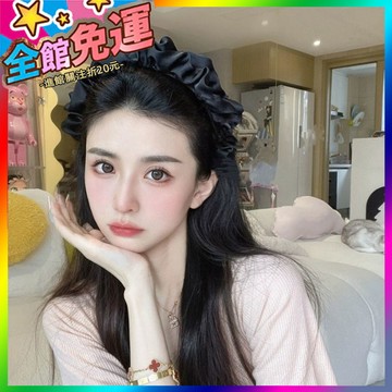 🌸台灣出貨🌸 2025年新款高級感髮卡子頭飾高顱頂髮箍女顯臉小壓髮頭箍洗臉髮捆 🥇滿額免運🥇X370-11-A