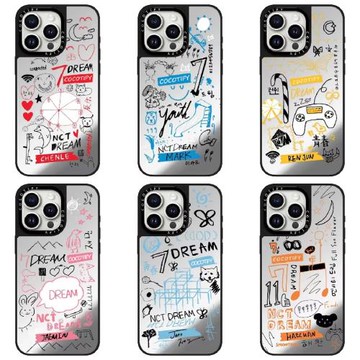 CASE聯名NC DREAM地租男團第二彈明星同款適用Phone14ProMax蘋果13網紅可愛12防摔phone15pro磁吸手機殼