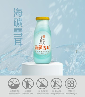 【優補達人】海礦雪耳飲低卡 原味雪耳(銀耳多醣體、海洋深層水) 6入