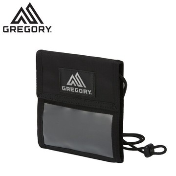 【【蘋果戶外】】GREGORY 135117-1041 黑 PASS HOLDER 輕量可調式證件夾 旅行用錢包 零錢袋